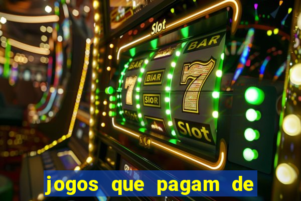 jogos que pagam de verdade no pix 2024